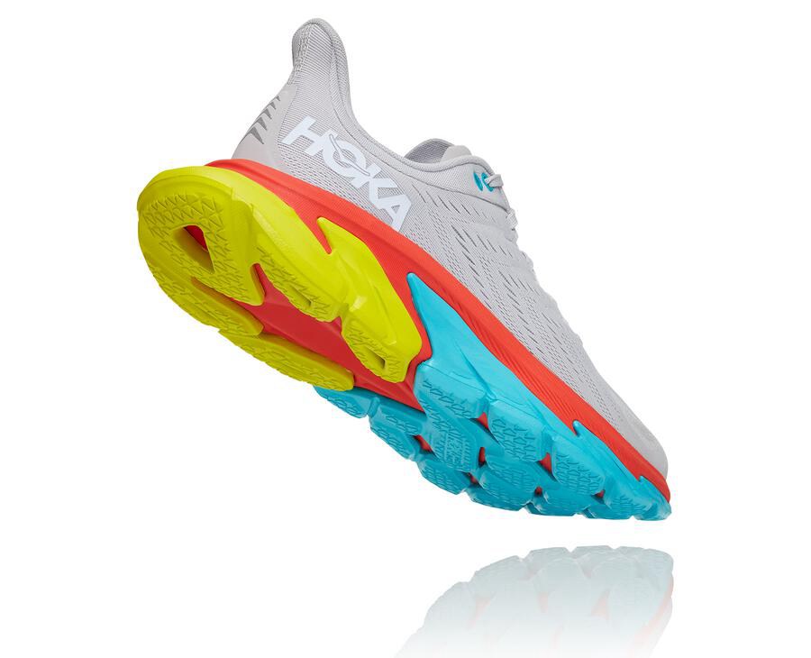 Hoka One One Koşu Ayakkabısı Erkek Gri - Clifton Edge - PF1843652